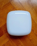 Plafon szklany kwadrat plafoniera ścienno sufitowa G1 kinkiet klasyk