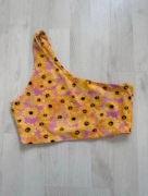 top w słoneczniki różowy pomarańczowy ZARA 38 M