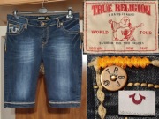 krótkie spodenki jeans TRUE RELIGION W36 pas 92 93 94 95 96 97 98 99 100