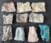 Zestaw 10 ubranek dla dziewczynki rozmiar 80 Disney, Coolclub...