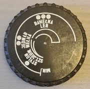 Ebonitowe pokrętło do termostatu do żelazka