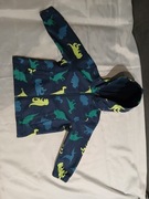 Kurtka softshell 104 z dinozaurami granatowa little kids