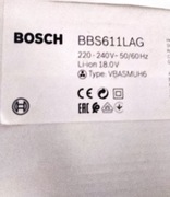 Odkurzacz pionowy Bosch BBS611LAG
