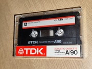 Kaseta TDK A -  90 minut 