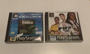 Zestaw 2 gier na PSX / Tom Clancy's Rainbow six + Fifa 2003