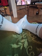 Skarpetki męskie noszone 