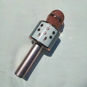 BEZPRZEWODOWY MIKROFON KARAOKE BLUETOOTH GŁOŚNIK DLA DZIECI NA PREZENT USB