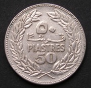 Liban 50 piastr 1975
