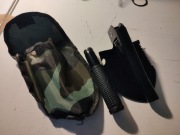 Składana saperka na pas taktyczny 