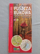 Szczeciński Park Krajobrazowy Puszcza Bukowa mapa 