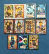 Niemieckie karty Lego Ninjago 11szt .