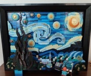 Klocki Obraz Art Van Gogh Gwiaździsta Noc 2300 el.