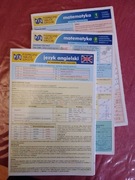 Matura Tablice  z matematyki i j. angiels + gratis
