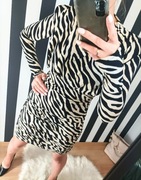 Sukienka koktajlowa animal print S/M