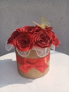 Flawer box 12 wiecznych róż 