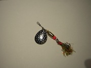 Błystka obrotowa colorado nr.2,5 nikiel młotkowany  5g okoń kleń nowa