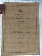 Druk blankiet nadanie Krzyża Żelaznego 1939 2 kl. 1944 III Rzesza oryginał