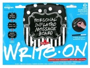 Mega balon z miejscem do wpisania własnego tekstu 71 cm