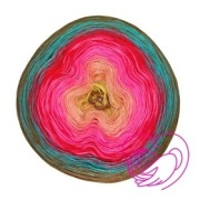 Motki Ombre Bawełna Akryl 4 Nitki 1000 m Magiczne Sploty