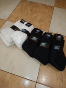 Skarpetki męskie czarne białe NEE rozm. 39/42 I 43/46