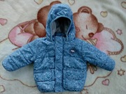 Niebieska kurtka na polarze w misie TU 68 - 74