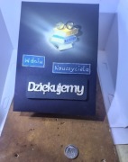 Dzien nauczyciela, kartka magnetyczna