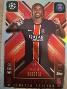 TOPPS MATCH ATTAX EXTRA 2024/25 LIMITED X FACTOR LE 15 BRADLEY BARCOLA PSG