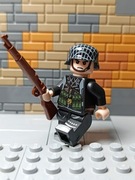 Minifigurka żołnierz Niemiecki WW2 wojsko klocki LEPIN Army no.0004