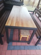Stelaż ławka stół meble ogrodowe loft loftowe