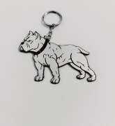 Breloczek do kluczy bulterier, pitbull, amstaff