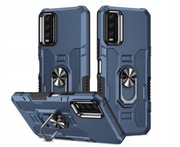 ETUI GUMA CASE PANCERNE VIVO Y21s MAGNES PODSTAWKA NIEBIESKIE DEFENDER