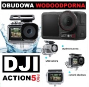 OBUDOWA WODOODPORNA DO DJI OSMO ACTION 5 PRO - wysyłka natychmiast