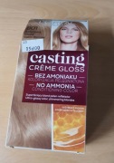 farba loreal casting creme gloss satynowy blond nur 801 
