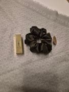 Jedwabna gumka do włosów 22 Momme Midnight Silk Size L