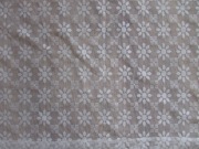 firanka w kwiatki kwiaty ecrii ecru kremowa 228x218