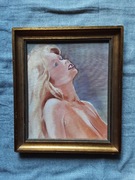 Akt - olej na płótnie