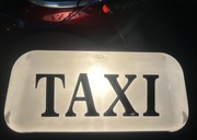 Lampa dachowa TAXI 12V – podświetlana, do zapalniczki