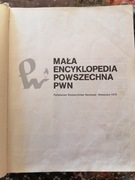 MAŁA ENCYKLOPEDIA POWSZECHNA PWN