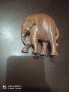 Słonik drewniany