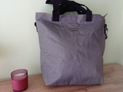 Popielata torba do sanatorium, na wycieczkę, zakupy NOWA