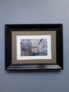 Kolorowa GRAFIKA ARTYSTYCZNA kolekcjonerska Bielsko-Biała pocz. XX w.