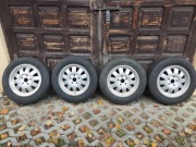 Koła audi a4 b5 komplet, alufelgi, opony letnie Nokian 195/65/15, rok 2021