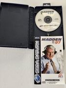 Madden 97 Sega Saturn / CIB / gra pudełko instrukcja