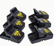 PUŁAPKA CHWYTACZ ŁAPKA NA MYSZY GRYZONIE MYSZOŁAPKA 6 SZTUK - Solidna