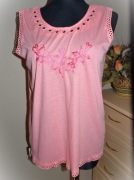 187^  bluzka ażurowa bawełna z haftem 44/46