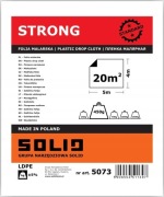 Solid Folia Malarska 4x5 m Strong– Wytrzymała Ochrona podczas Remontu