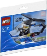 Lego 30014 City - Helikopter policji Polybag MISB z 2011
