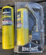 Bernzomatic TS8000 Palnik MAP-Pro + 2 Butle Gazu