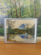 Obrazek górski sygnowany 