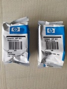 Dwa oryginalne tusze do drukarki HP.